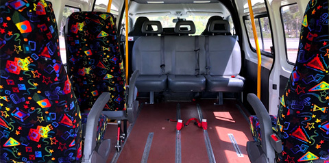 Van - Inside Rear View